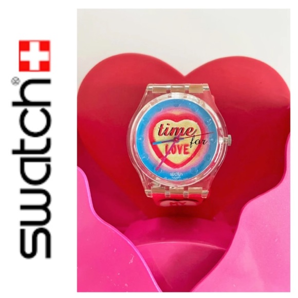 1999 Swatch Valentine Special ‘Time for Love’ GK293PACK - special edition - Picture 1 of 7